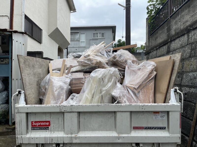 積み込み後