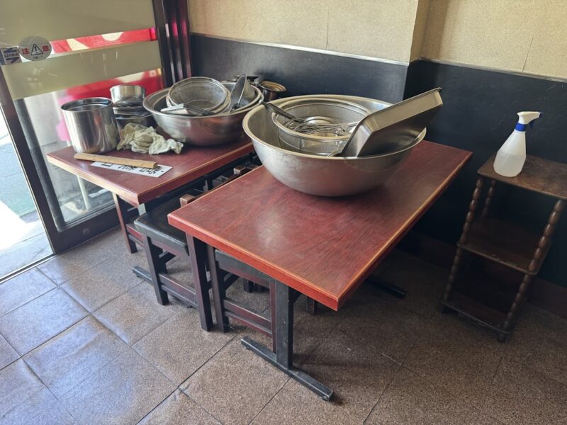 テーブルや小物