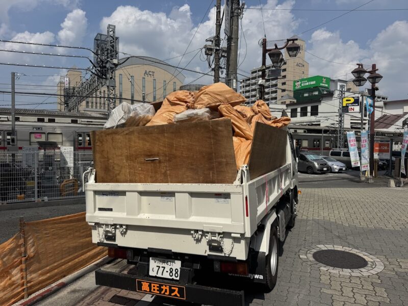 積み込み後