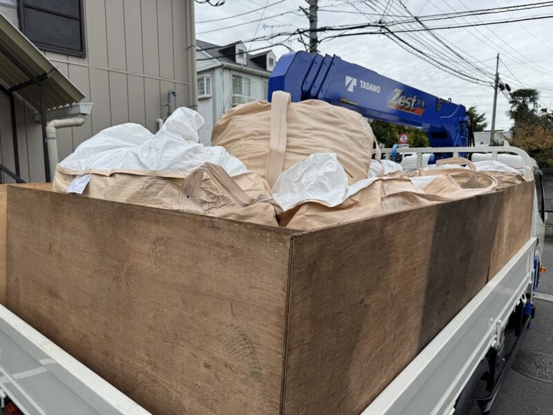 ユニックに積載