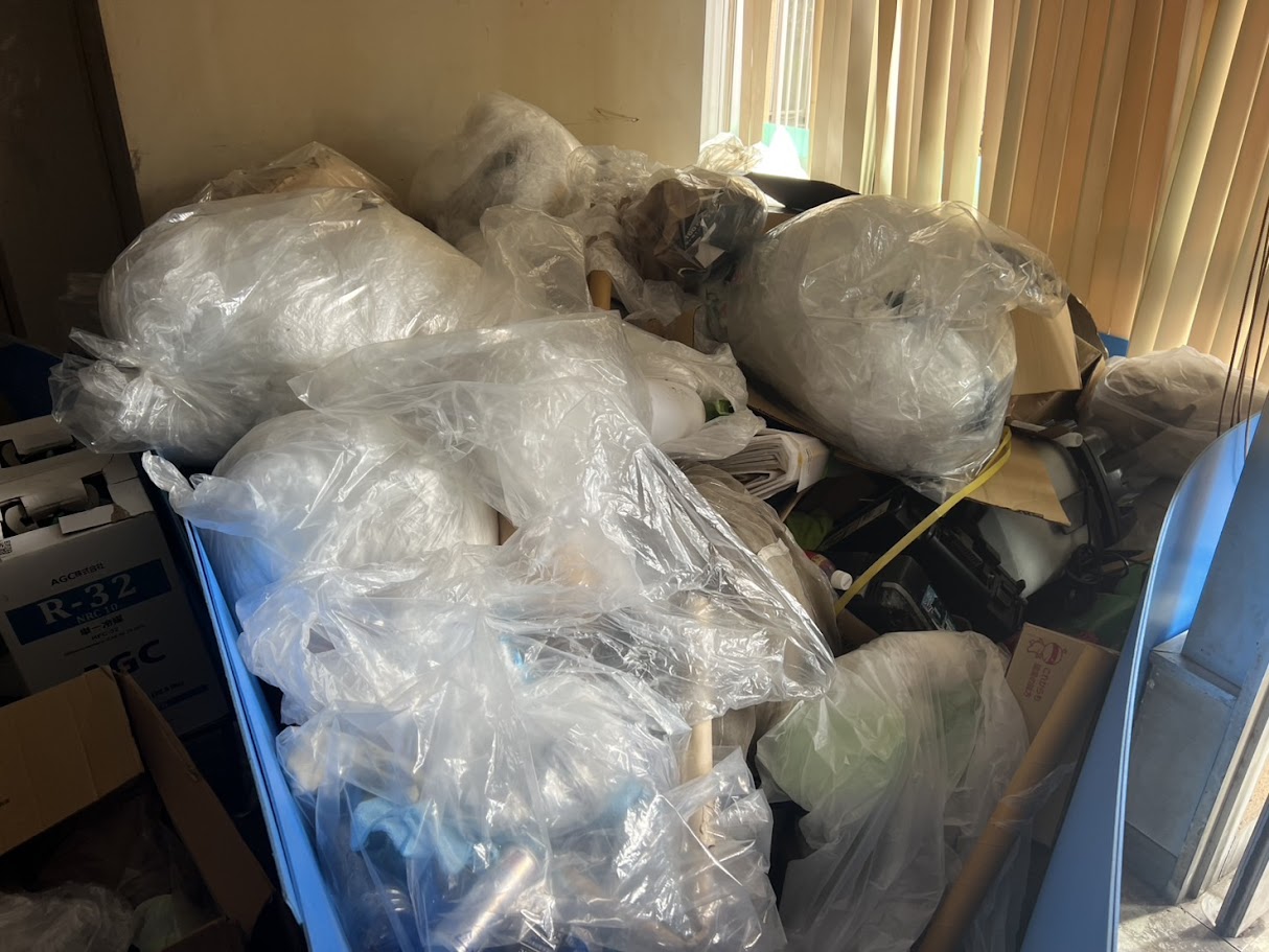 品川区・空調設備・梱包材