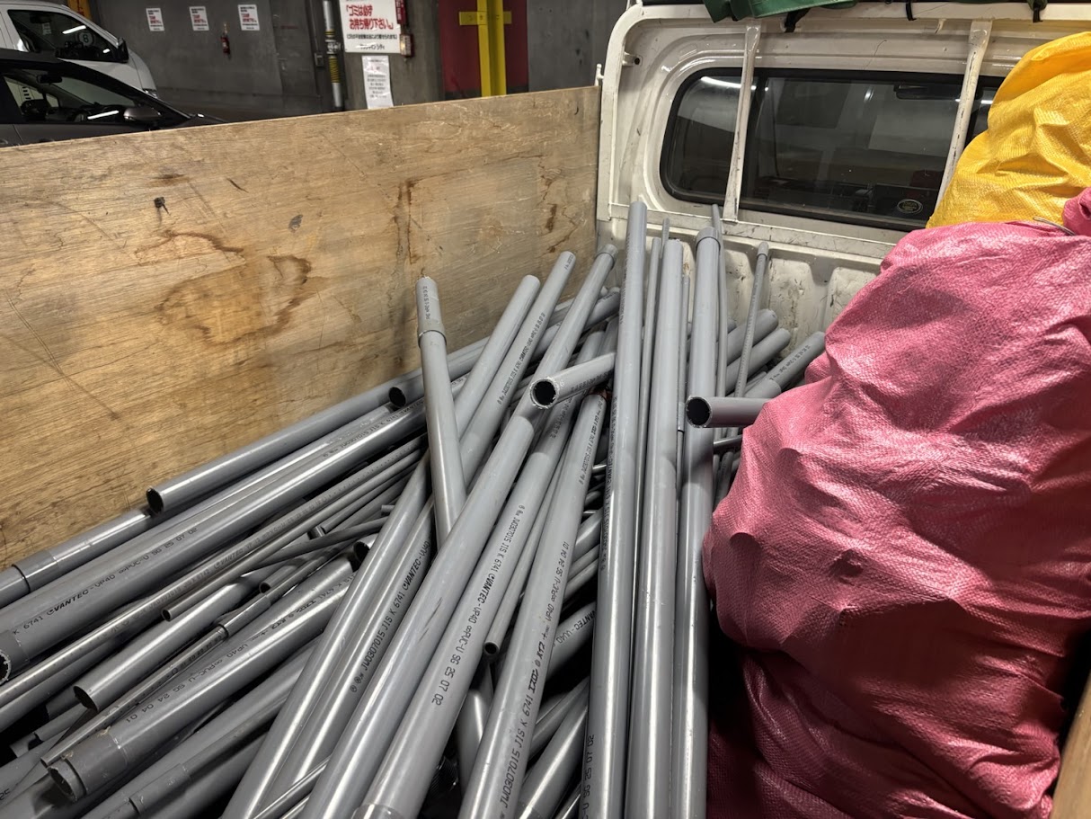 豊島区・塩ビパイプ