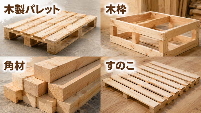 木製の梱包材