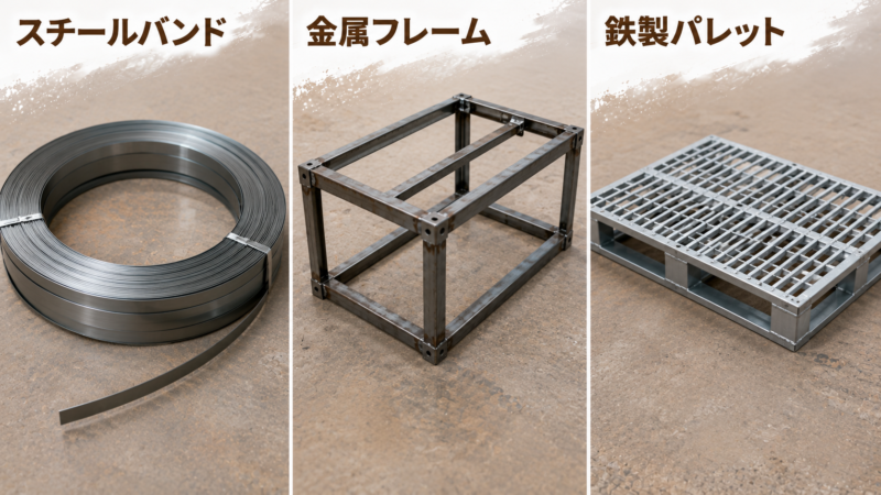 金属製の梱包材
