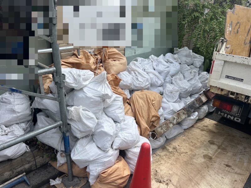 練馬区・医院・コンクリートガラ