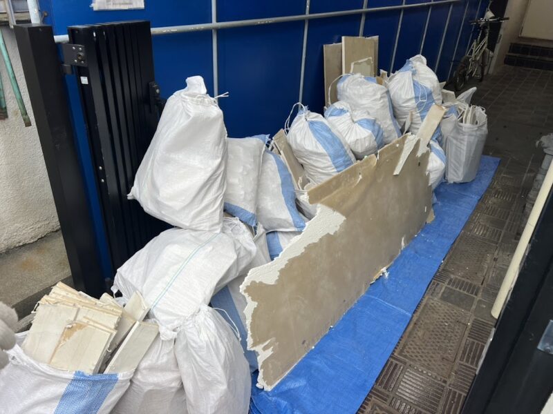 練馬区・ビル・石膏ボード