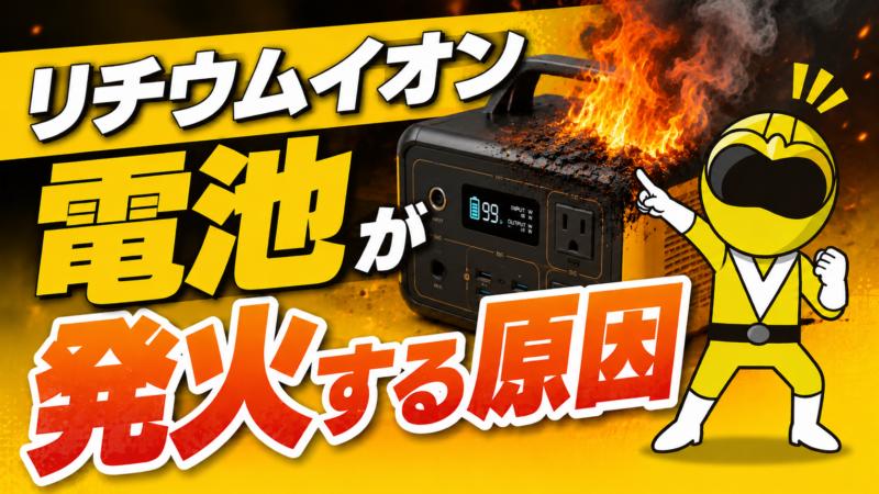 リチウムイオン発火