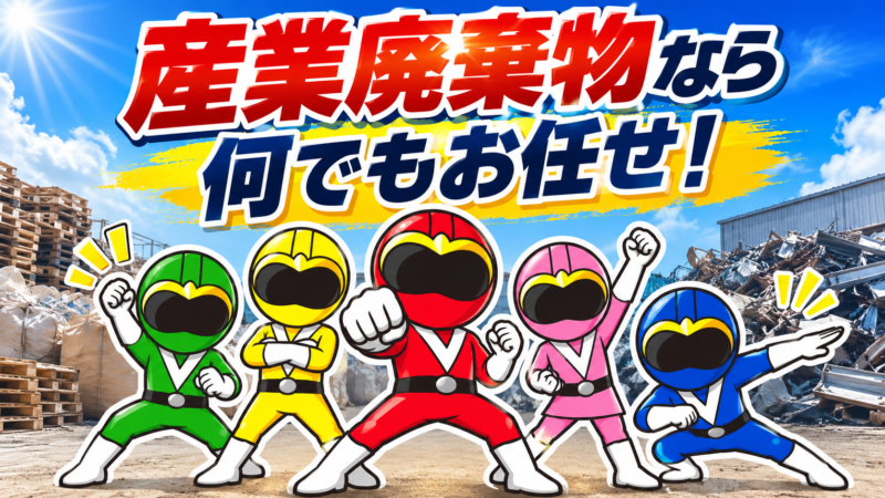産業廃棄物ならなんでもOK！