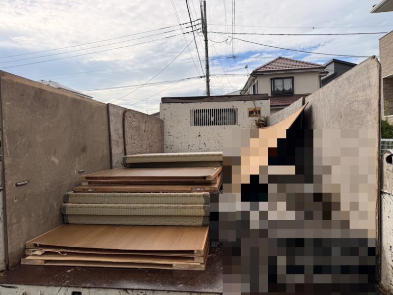 ３ｔに積み込み後