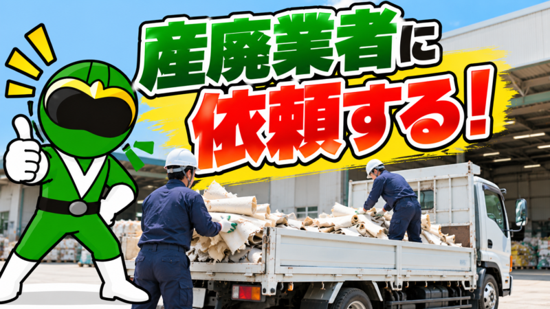 回収専門業者に依頼！