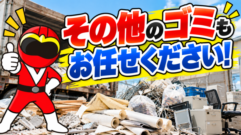 その他のゴミもOK！