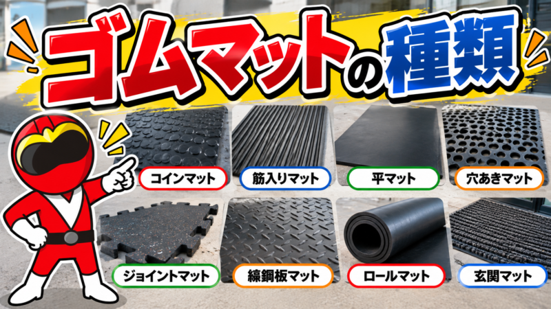 ゴムマット種類