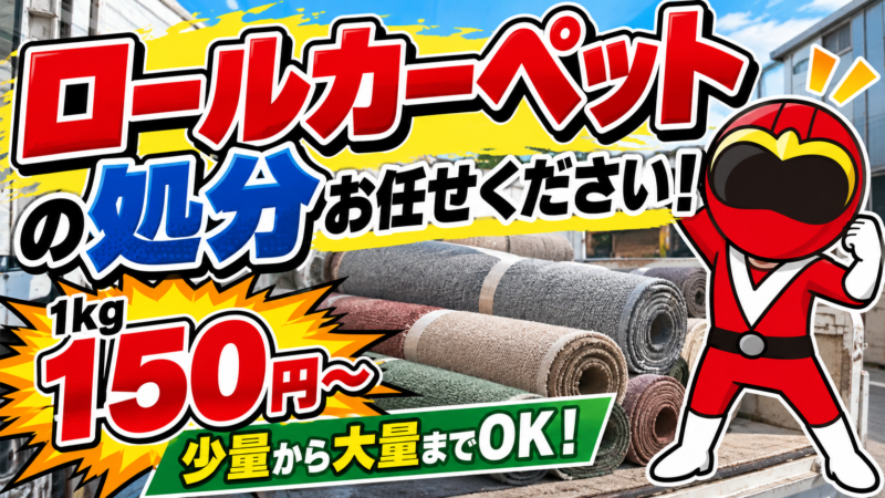 ロールカーペット処分